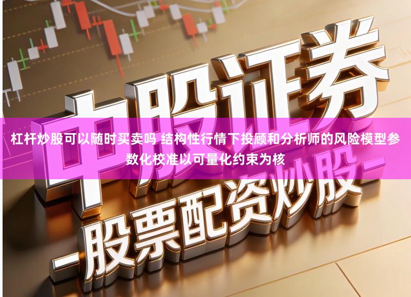 杠杆炒股可以随时买卖吗 结构性行情下投顾和分析师的风险模型参数化校准以可量化约束为核