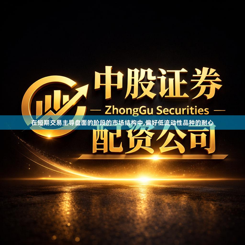 在短期交易主导盘面的阶段的市场结构中,偏好低流动性品种的耐心
