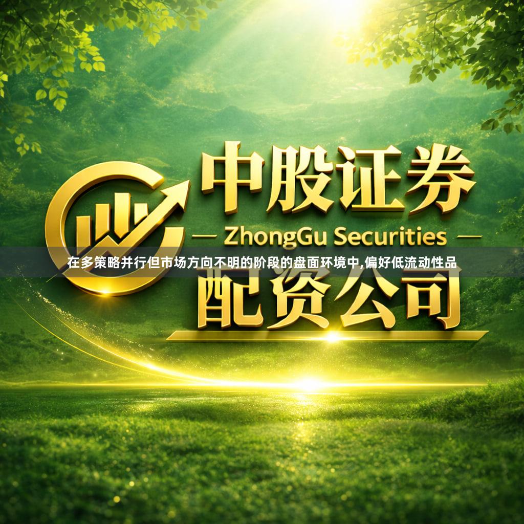 在多策略并行但市场方向不明的阶段的盘面环境中,偏好低流动性品
