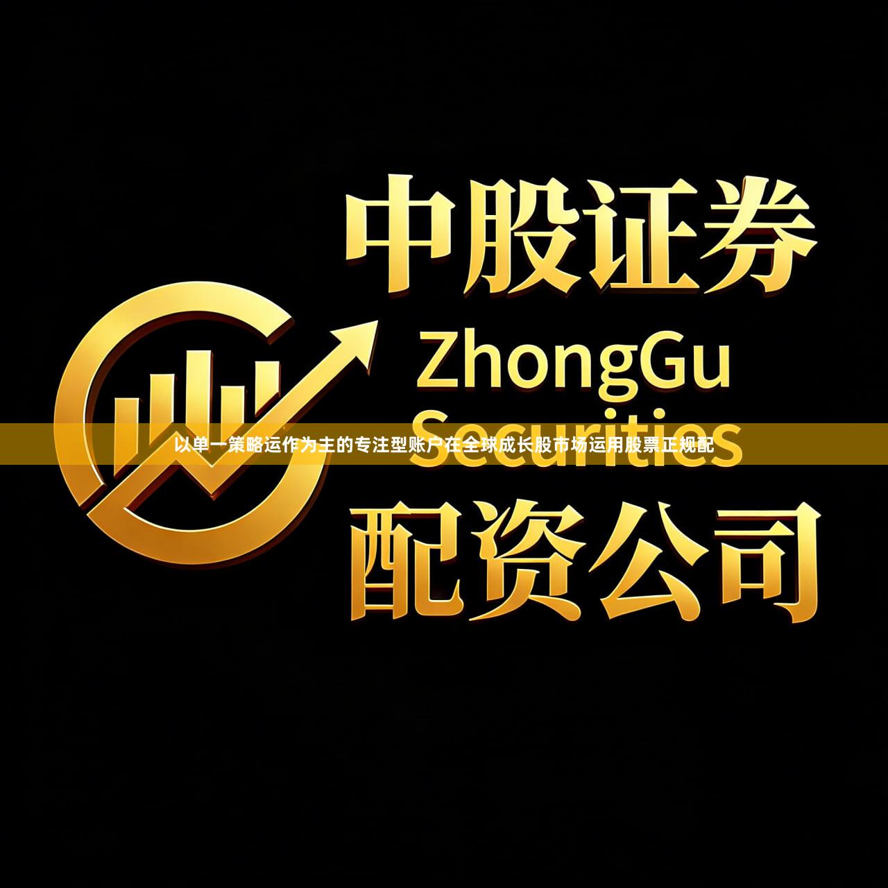 以单一策略运作为主的专注型账户在全球成长股市场运用股票正规配