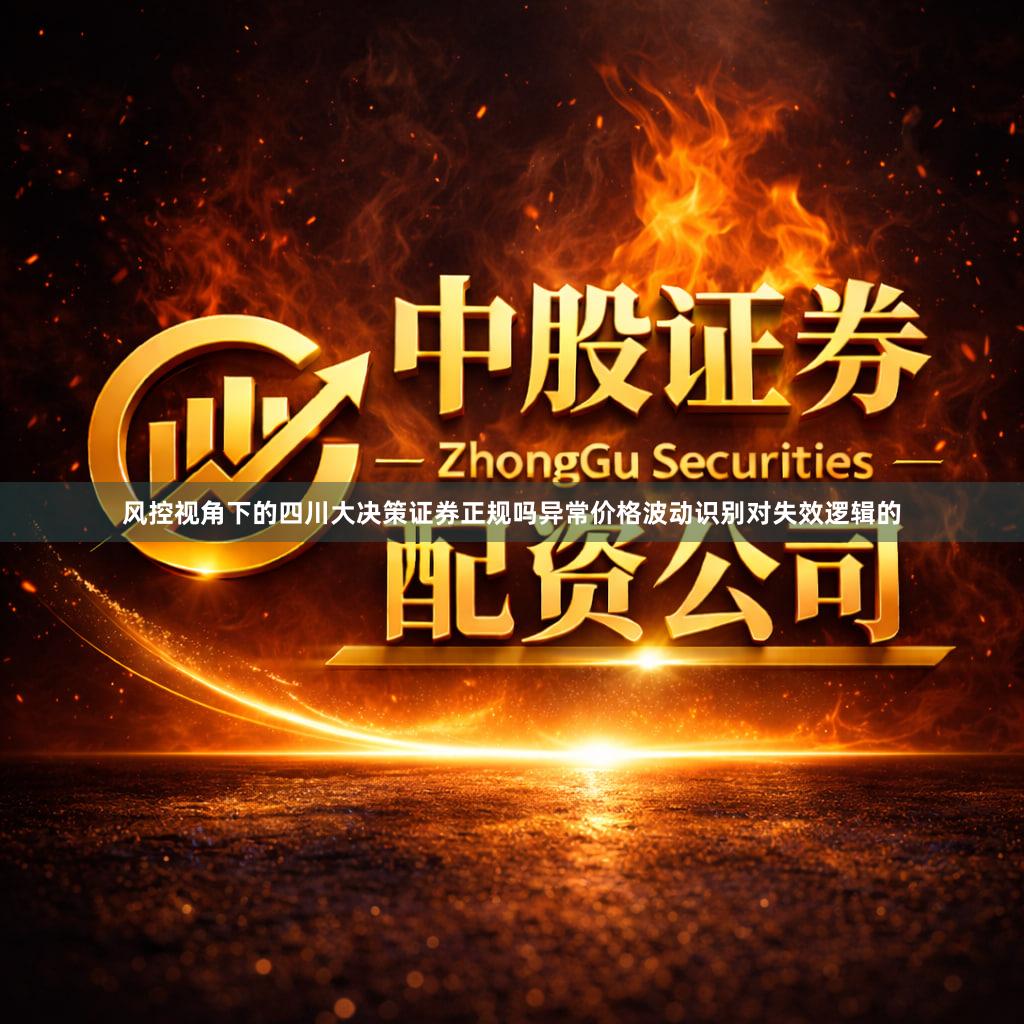 风控视角下的四川大决策证券正规吗异常价格波动识别对失效逻辑的