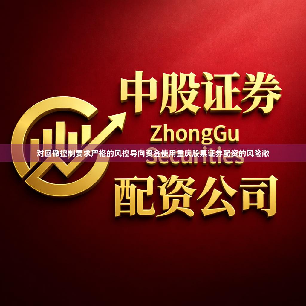 对回撤控制要求严格的风控导向资金使用重庆股票证券配资的风险敞